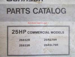Evinrude-Johnson 1978 Parts Catalog 25 HP Commercial, katso tarkemmat mallimerkinnät kuvista.