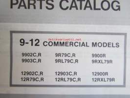 Evinrude-Johnson 1978 Parts Catalog 9-12 HP Commercial, katso tarkemmat mallimerkinnät kuvista.