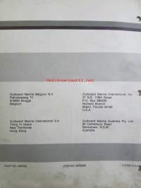 Evinrude-Johnson 1978 Parts Catalog 9-12 HP Commercial, katso tarkemmat mallimerkinnät kuvista.