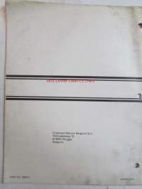 Evinrude-Johnson 1979 Parts Catalog V-4, katso tarkemmat mallimerkinnät kuvista.