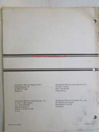 Evinrude-Johnson 1979 Parts Catalog 40 HP, katso tarkemmat mallimerkinnät kuvista.