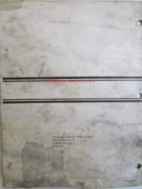 Evinrude-Johnson 1979 Parts Catalog 4.5/6/7.5 HP, katso tarkemmat mallimerkinnät kuvista.