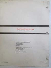 Evinrude-Johnson 1979 Parts Catalog 6 HP, katso tarkemmat mallimerkinnät kuvista.