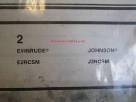 Evinrude-Johnson 1979 Parts Catalog E-4 HP, katso tarkemmat mallimerkinnät kuvista.