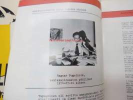 Algolia - Algol Oy sisäinen henkilökunta- ja yritysjulkaisu vuosilta 1963, 1964, 1966, 1967, 1969, 1970, 1971, 1972, 1973, 1974, 1975