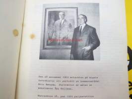 Algolia - Algol Oy sisäinen henkilökunta- ja yritysjulkaisu vuosilta 1963, 1964, 1966, 1967, 1969, 1970, 1971, 1972, 1973, 1974, 1975