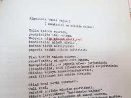 Algolia - Algol Oy sisäinen henkilökunta- ja yritysjulkaisu vuosilta 1963, 1964, 1966, 1967, 1969, 1970, 1971, 1972, 1973, 1974, 1975