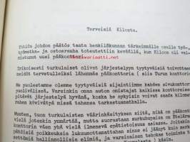 Algolia - Algol Oy sisäinen henkilökunta- ja yritysjulkaisu vuosilta 1963, 1964, 1966, 1967, 1969, 1970, 1971, 1972, 1973, 1974, 1975