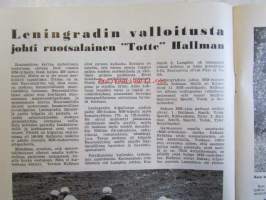 Moottori-urheilu 1962 nr 8 -mm. Mike maailman mestari, Hollannin Dutch TT, Mistä kenkä puristaa, Leningradin valloitusta johti ruotsalainen totte Hallman,