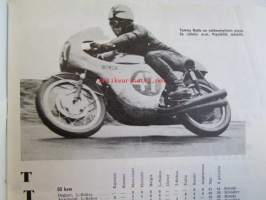 Moottori-urheilu 1962 nr 12 -mm. Rohkea irlantlainen Honda tallin uusin löytö, jokaiselle jotakin, trial tarinoita, kåsan 3:sta poikki, kierros radoilla,