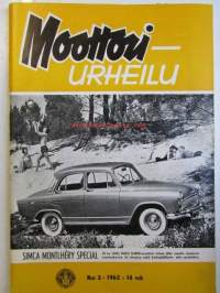 Moottori-urheilu 1962 nr 2 -mm. neljä vuosikymmentä, Jääsputnikit ensiesittelyssä Suomessa, Wilhelm herz 50v.- ennätysmies edelleen, Trial tarinoita, 13