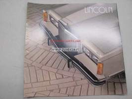 Lincoln 1982 -myyntiesite 