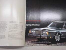 Lincoln 1982 -myyntiesite 