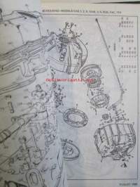 Vauxhall Bedford ( VA PS-307 ) Parts Catalogue Series P, T, W, (VA) Coach Chassis 1971 - Varaosakirja, katso kuvista tarkemmin mallitiedot ja sisäälys.