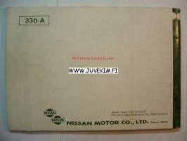 Datsun 260C 220C 200C -Käyttöohjekirja