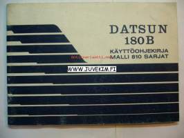 Datsun 180 B -Käyttöohjekirja