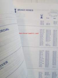 Unipart MMM 1160 Brake, Hydraulics (Master cylinders, Wheel cylinders, Brake hoses) - Jarrut, Hydrauliikkan Varaosaluettelo, katso kuvista sisällys tarkemmin.