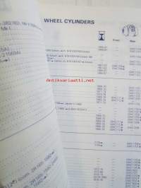 Unipart MMM 1160 Brake, Hydraulics (Master cylinders, Wheel cylinders, Brake hoses) - Jarrut, Hydrauliikkan Varaosaluettelo, katso kuvista sisällys tarkemmin.