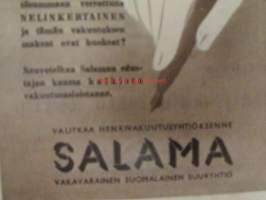 Suomen Kuvalehti 1950 nr 15 -huhtikuu mm. Kannessa Otto Manninen, Polo Rivels Clowniseurue, Yrjö Kokko Ristiinnaulittu, Totuus Andréen retkikunnan tuhosta 1930,