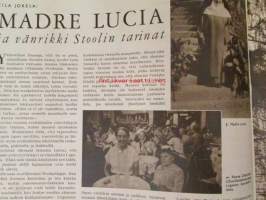 Suomen Kuvalehti 1950 nr 42 -mm. Kannessa Miss Suomi Satu Östring ja Palkintoauto Plymouth, Ministeri Wipert Von Blücher ensimmäinen ja viimeinen keskusteluni