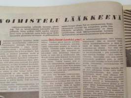 Suomen Kuvalehti 1952 nr 11 -mm. Kun Etna purkautuu, Antti Halonen Ajanvieteteatterit, Kunniavelka vanhuksille, Sierra Madren kaukainen kanjoni &quot;Barranca de Cobre