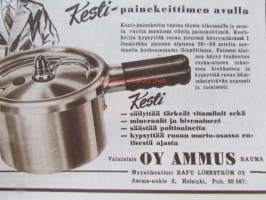 Kotiliesi 1950 nr 13-14 -mm. ,Taiteilija G. Paaer - Maija muori muistelee ompelemalla koristeltuja peittoja,  Sandra Tappura, Ella Kitunen 60-vuotias