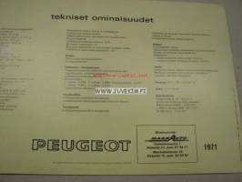 Peugeot 304 1971 -myyntiesite