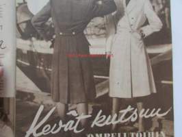 Kotiliesi 1947 nr 6 -mm. Keittöpäivää kevätauringossa Keski-Suomen kotitalousopistolla, Elli-emäntä tanssii Joutsenlampea, Miten seurustelet lasten kanssa,