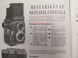 Tekniikan Maailma 1956 nr 7 -mm. Messukirje Hannoverista, Koekuvaa Bauer 88, Transistorivahvistimella varustettu Geiger-Müller laite, Goggomobil T 300 koeajossa,