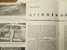 Tekniikan Maailma 1956 nr 11 -mm. Kannessa Citroen DS 19, Helppotekoinen Rainaprojektori piirrustukset, Beautyflex 28, Koeajossa Citroen DS 19 Tuulahdus