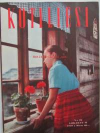 Kotiliesi 1958 nr 20 -mm. Hedelmätarhan jänisaita omasta valimosta, Kun isä lampun ostaa, Hortonomi Esko Puupponen Orkidea tropiikin loistoa ikkunalla, Pentti