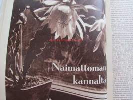 Kotiliesi 1958 nr 20 -mm. Hedelmätarhan jänisaita omasta valimosta, Kun isä lampun ostaa, Hortonomi Esko Puupponen Orkidea tropiikin loistoa ikkunalla, Pentti