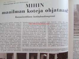 Kotiliesi 1958 nr 20 -mm. Hedelmätarhan jänisaita omasta valimosta, Kun isä lampun ostaa, Hortonomi Esko Puupponen Orkidea tropiikin loistoa ikkunalla, Pentti