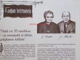 Kotiliesi 1953 nr 19 -mm. Suoria sanoja pesemisestä, Pois jyrsijät puutarhasta, Peruspuku uusi seitsemän kertaa viikossa, Uuden varjostimen hetki, Kotitalous