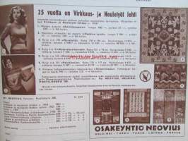 Kotiliesi 1954 nr 2  tammikuu -mm. Herkullinen patapaisti huokeasta lihasta, Keskipäivän ruokailu välipalaka vai pääateria, Jalat leikkien terveeksi, Kumpi