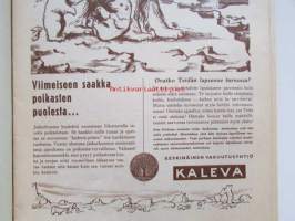 Kotiliesi 1954 nr 2  tammikuu -mm. Herkullinen patapaisti huokeasta lihasta, Keskipäivän ruokailu välipalaka vai pääateria, Jalat leikkien terveeksi, Kumpi