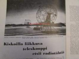 Tekniikan Maailma 1957 nr 1 -mm. Perhevene IV kevääksi, Norman Nippy de Luxe, Alustan huolto maksaa vaivan, Koekuvassa Voigländer Vitessa T, Koeajaossa Renault