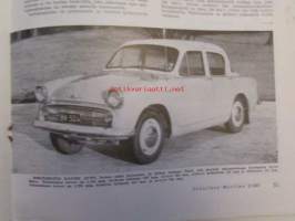 Tekniikan Maailma 1957 nr 3 -mm. Yleisvene &quot;perhevene V&quot; piirrustukset, Tehkäämme maaliruisku, Transistorivahvistimia, ULa-vastaaotin Hi-Fi vastimia varten,
