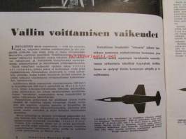 Tekniikan Maailma 1957 nr 3 -mm. Yleisvene &quot;perhevene V&quot; piirrustukset, Tehkäämme maaliruisku, Transistorivahvistimia, ULa-vastaaotin Hi-Fi vastimia varten,