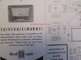 Tekniikan Maailma 1957 nr 7 -mm. Kannessa Corvair 440 metropolitan, Värivalokuvauksen perusteita, AK 8 2x8 mm Kaitafilmikamera, Wartburgin uudet mallit ( de Luxe,