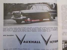 Tekniikan Maailma 1957 nr 8 -mm. Kannessa Snecma &quot;lento-Atar&quot; C-400 koekone, Fiat 500, Värivalokuvauksen perusteita, Unikeot hereille tavallisen herätyskellon
