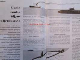 Tekniikan Maailma 1957 nr 12 -mm. Kannessa Suomalainen pienoisauton prototyyppi, Kuukauden kytkentäkaavio monipuolinen 2,5W pienoisvahvistin, Käsitelkää