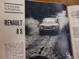 Tuulilasi 1969 / 4 sis mm ,Huoltoasemat,kaupan on käytävä !.Mitä miettii Alfa-Romeo ?.Renault 8 S.Koeajossa Saab 99.Ruotsin matkailuperävaununäyttely