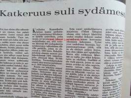 Kotiliesi 1964 nr 3 -mm. Oikotietä ammattiin, Kolmen polven perheasuntoViihdymme vanhojen esineiden parissa, Puhtauden paino, Katkeruus tuli sydämmestä, Made on