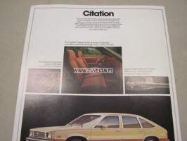 Chevrolet Malibu, Caprice, Monte Carlo, Citation -myyntiesite
