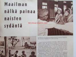 Kotiliesi 1962 nr 2  Tammikuu -mm. Omakotitalo suunniteilla, Helvi Wagner käsittele oikein ruoka-aineita, Outo aviomieheni, Maailman nälkä painaa naisten