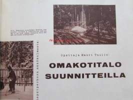 Kotiliesi 1962 nr 2  Tammikuu -mm. Omakotitalo suunniteilla, Helvi Wagner käsittele oikein ruoka-aineita, Outo aviomieheni, Maailman nälkä painaa naisten