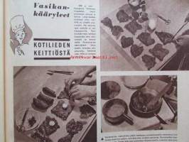 Kotiliesi 1962 nr 5 -mm. Tasavallan presidentti ja rouva Kekkonen, Vanhemmat ja Lapsen koulukypsyys, Tunnen sen ihmisen, Norjatar kertoo miten suomalainen nainen