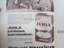 Kotiliesi 1962 nr 8 -mm. Voipaperitötterö taitajan käsissä, Jaakko Haavio Risti riemukaarella, 2 viikossa uudistettu kotitalous, Kevät kukki