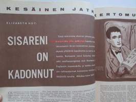 Kotiliesi 1962 nr 11 -mm. Riika Romppasen pukukangas, Voiko oppia rakastamaan, Milloin talo isältä pojalle, Äänettömyyteen suojapuku, Marjakauden herkkuja,